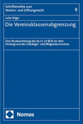 Immagine prodotto di Die Vereinsklassenabgrenzung