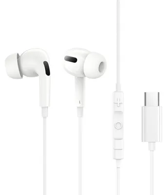 Immagine prodotto di Cuffie con cavo Baseus Encok CZ18 In-ear Microfono USB-C Bianco
