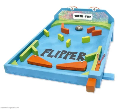 Immagine prodotto di Kit flipper in legno per bambini