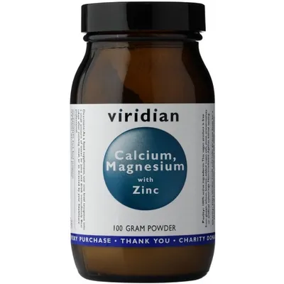Obrázek produktu pro Viridian Calcium Magnesium with Zinc 100g (Vpnk, Hok a Zinek) 100 gr