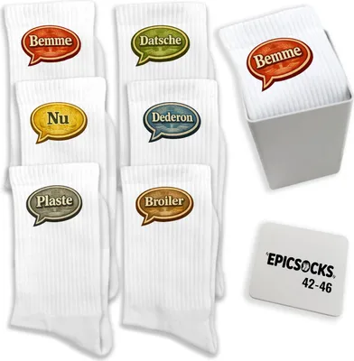 Produktbild von epicsocks Ostdeutscher Dialekt Socken in 42-46 im
