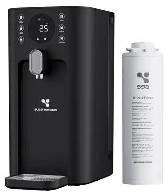 Obrázek produktu pro CIARRA X SusGreenable, reverzní osmózní systém pro úpravu pitné vody, kapacita 100 GPD, s ohřevem