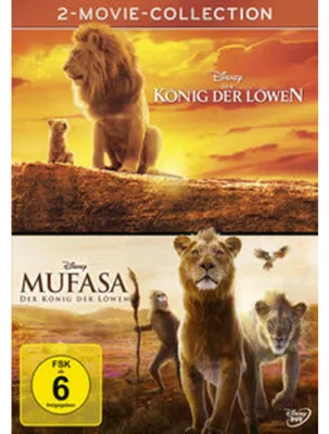 Produktbild von Der König der Löwen + Mufasa (Live Action)