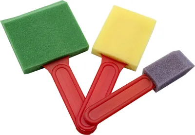 Produktbild von EDUPLAY 370053 Schwammalpinsel 3er Set