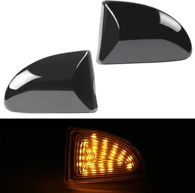 Obrázek produktu pro 2x LED boční blinkry černé kouřové SET pro Smart ForTwo 451 z let 2007-2014