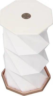 Zdjęcie produktu dla Papierowa lampka nocna składana, bezstopniowa, ściemniana, zasilana bateryjnie, dotykowa lampka nocna do sypialni i salonu