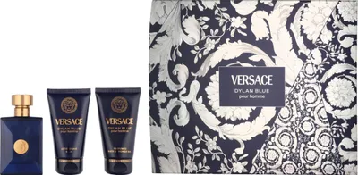 Image de Edt Spray 50ml/Bain & Gel douche 50ml/Baume après-rasage 50ml Versace Dylan Blue Pour Homme Giftset