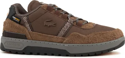Produktbild von LACOSTE T-Clip Winter Low 224 - Herren Sneakers Winterschuhe Cordura Braun 748SMA00377B8 , Größe: EU 45 UK 10.5
