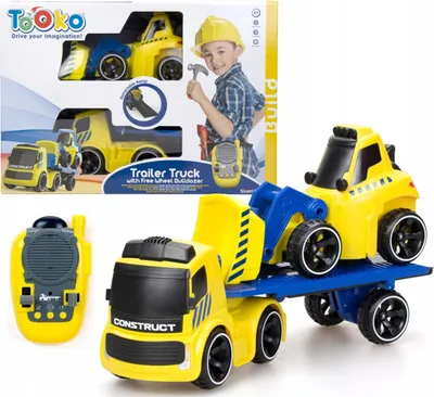 Image de Camion RC avec remorque