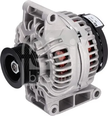 Produktbild von Febi Bilstein Generator 24V 130A mit Riemenscheibe Ø 82mm 8 Rippen