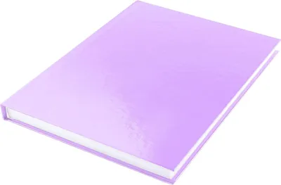 Produktbild von kangaro Skizzenbuch 80 Blatt DIN A5 pastell-lila