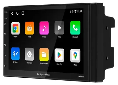 Image de Kruger&Matz KM2010.1 : Autoradio 2DIN avec CarPlay/Android Auto