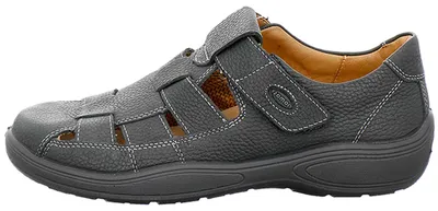 Produktbild von Jomos Slipper in Übergrößen Schwarz 418201 35 000 große Herrenschuhe