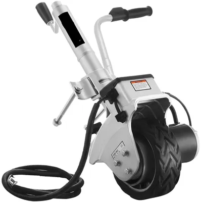 Image de Roue avant électrique - Roue avant motorisée - Moteur de déplacement pour caravane - 12V - Moteur de 350W - Capacité de charge de 2270 kg