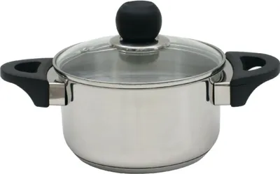 Image de AMBITION INDUCTION CUVEUSE à gaz avec couvercle en verre CUVEUSE à soupe 1,8L