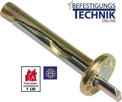 Produktbild von 100 Deckennägel 6x40mm Deckendübel Deckenanker ETA-1