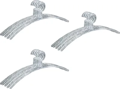 Produktbild von WENKO 15er Set Kleider Bügel BUBBLE Garderoben Formbügel Jacken Aufhänger