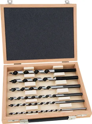 Produktbild von Alpen-Maykestag Bohrerset 6-teilig Schlangenbohrer 12-22 mm, Länge 460 mm
