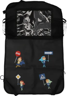 Produktbild von cartrend KIDS Rückenlehnenschutz mit Staufächern