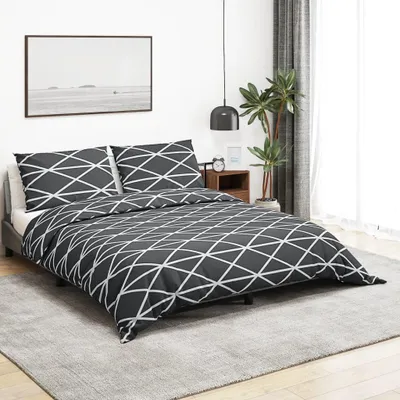 Image de VIDAXL -Duvet -Überraschungs -Set 135x200 cm Baumwollgrau