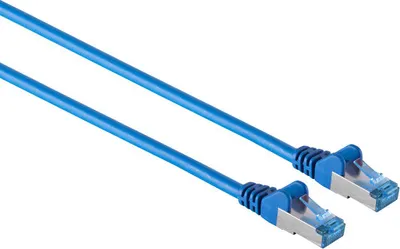 Produktbild von Patchkabel cat6A S/FTP PIMF blau 20m