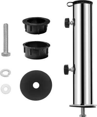 Produktbild von Universelles Standrohr für Granit-Sonnenschirmständer - Edelstahl - 30/40 kg.
