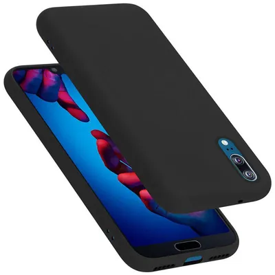 Image de Cadorabo Housse pour Huawei P20 Housse en noir Housse pour portable Case Cover TPU Etui