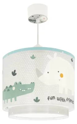 Produktbild von Kinderzimmer Deckenlampe Nashorn