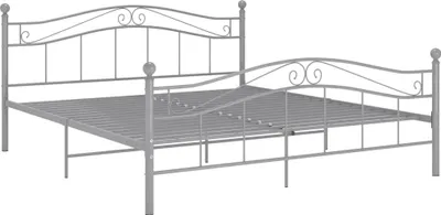 Obrázok produktu pre vidaXL Posteľ Grey Metal 180x200 cm