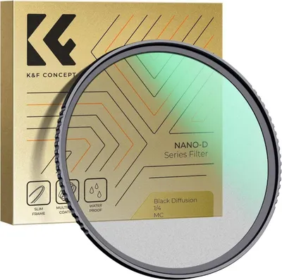 Produktbild von 52mm Filter Black Mist 1/4 für Video/Porträt - Nano-Beschichtung