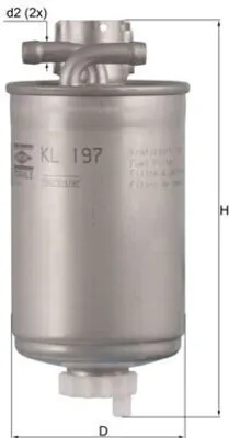 Immagine prodotto di Filtro carburante KNECHT KL 197