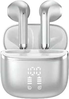 Produktbild von In-Ear-Kopfhörer 5.4 mit 4 ENC Noise Cancelling Mic, 40H Spielzeit mit LED mit HiFi Stereo, IPX7 wasserdichte Ohrhörer für Arbeit/Studium/Freizeit