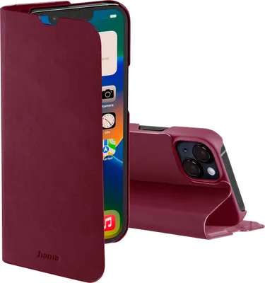 Image de Booklet Guard Pro Bordeaux pour Apple iPhone 14