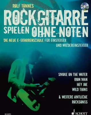 Produktbild von Rockgitarre spielen ohne Noten