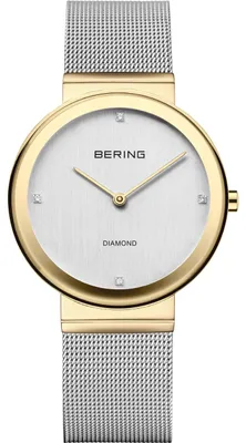 Produktbild von Bering 10135-010 Damenuhr, Milanaise, Silber\Gold