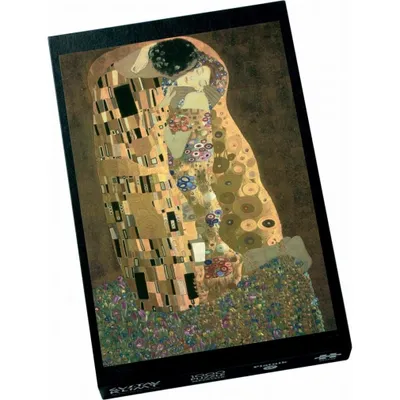 Produktbild von PIATNIK Metallic Puzzle Kuss 1000 Teile