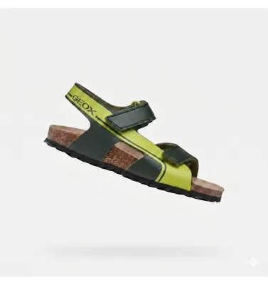 Produktbild von Geox Grüne Jungensandalen Ghita 36