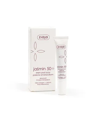Image de Ziaja Jasmine Crème anti-rides pour les yeux et les paupières 50+, 15ml