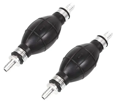 Immagine prodotto di 2 pompe manuali per il trasferimento di carburante da 6 mm, adatte per diesel e benzina