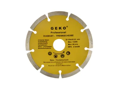 Image de Disque diamanté segmenté, 125x8x22,2 mm, référence 09446