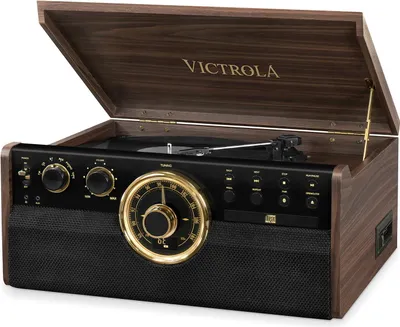 Produktbild von Victrola VTA 270B ESP Brown Retro-Plattenspieler