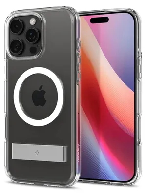 Obrázok produktu pre Spigen Ultra Hybrid S (MagFit), Ochranný obal, Apple, iPhone 16 Pro, 16 cm (6.3"), Priehľadná