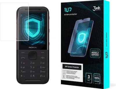 Produktbild von 3mk Display Schutzfolie 1UP für Nokia 5310 2020 transparent Gaming (3 Stück)