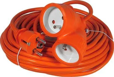 Image de Câble de rallonge 2x prise longueur 20 m 16 A