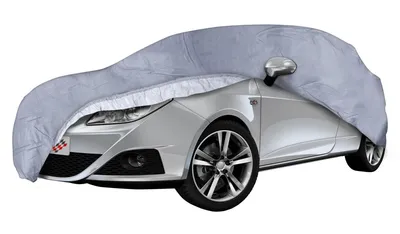 Produktbild von WALSER Premium Autoplane All Weather Premium, Autogarage wetterfest, Vollgarage wasserdicht, UV-Sonnenschutzplane, Autoabdeckung Größe 2