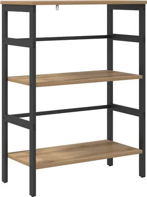 Obrázok produktu pre vidaXL Artisan dubová knižnica 60 x 29,5 x 81 cm materiál na báze dreva