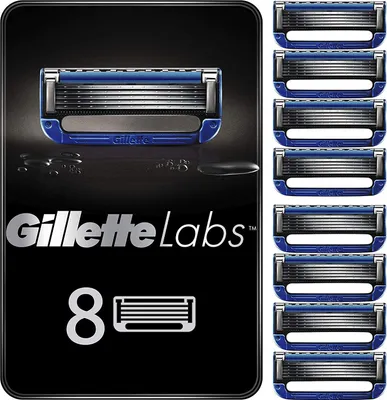 Produktbild von Gillette Labs Heated Razor Ersatzklingen 8-ct für perfekte