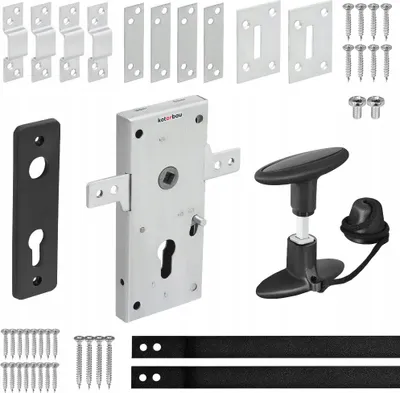 Immagine prodotto di Serratura da esterno per porte di garage Custodia zincata ZSY0112