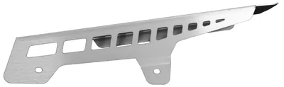 Imagen del producto de Protector de cadena ZIEGER, compatible con Kawasaki KLE500, color plateado