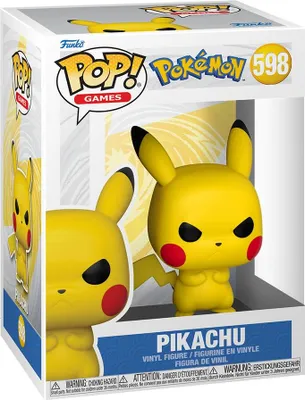 Produktbild von Pokemon Grumpy Pikachu Funko Pop! Vinylfigur, Sammlerspielzeug